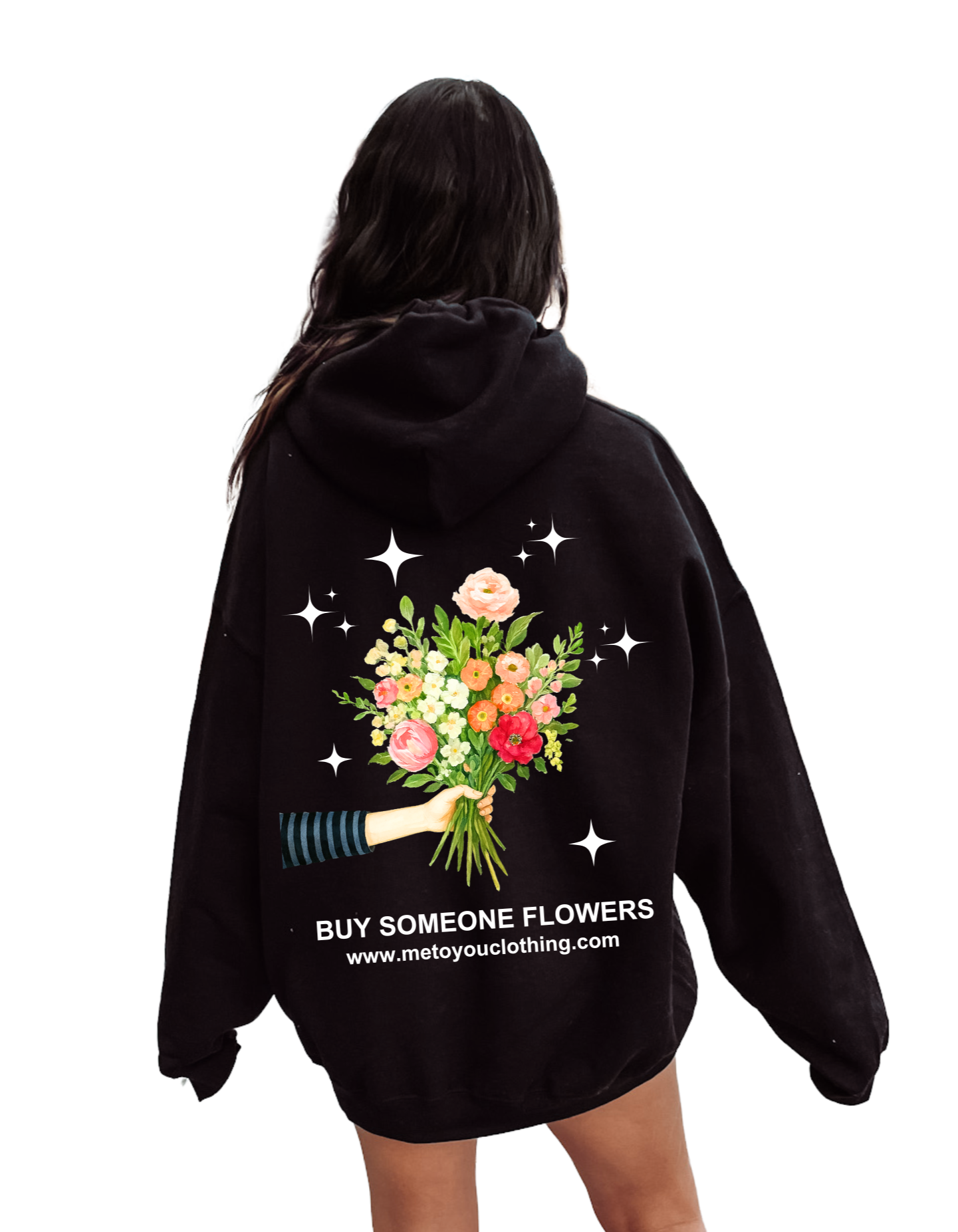 "Buy Someone Flowers" Hoodie