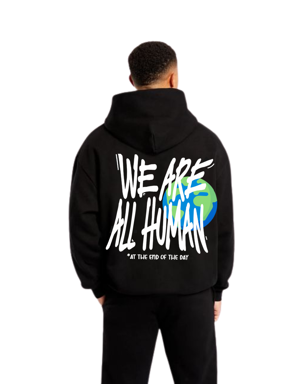 We Are All Human Hoodie - Earth