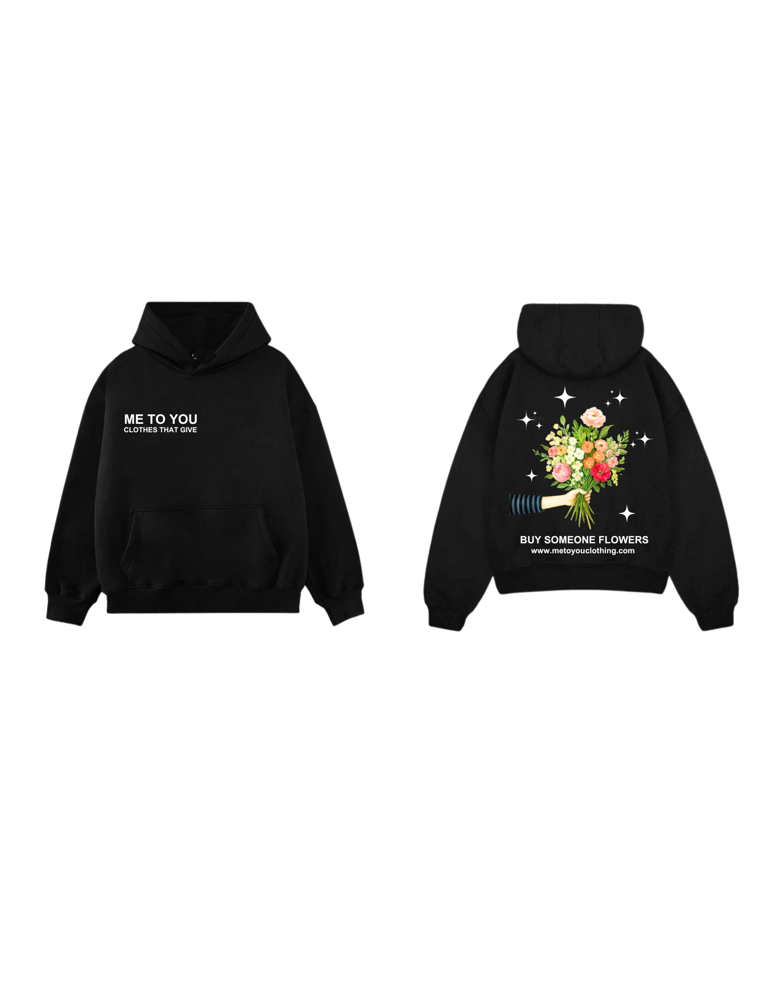 "Buy Someone Flowers" Hoodie