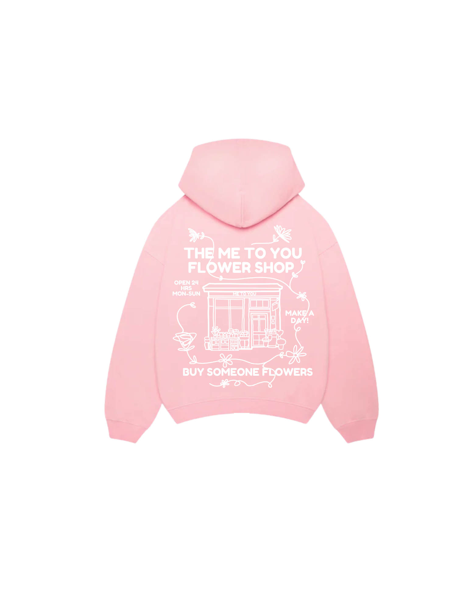 Flower Shop Doodle Hoodie