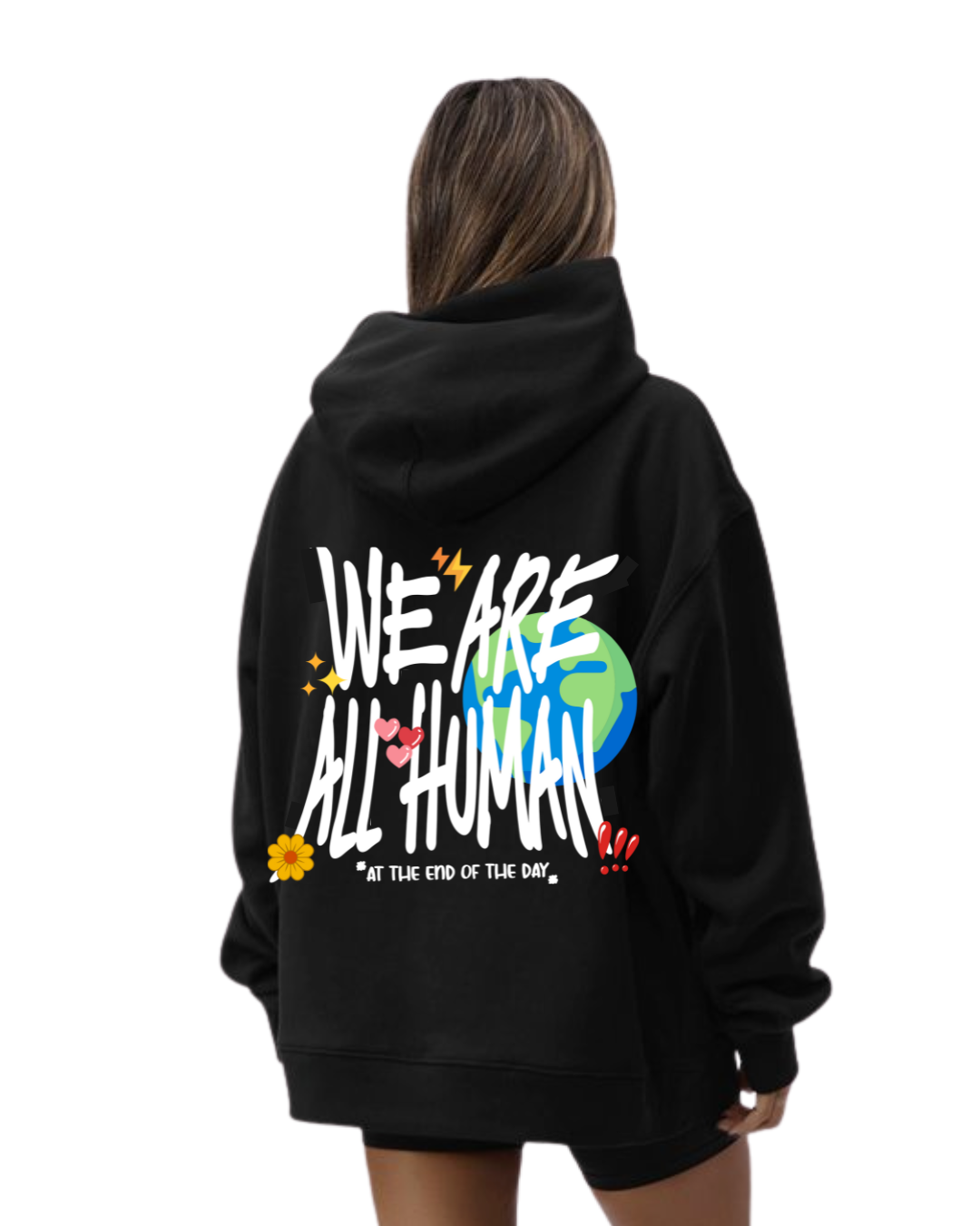 We Are All Human Hoodie