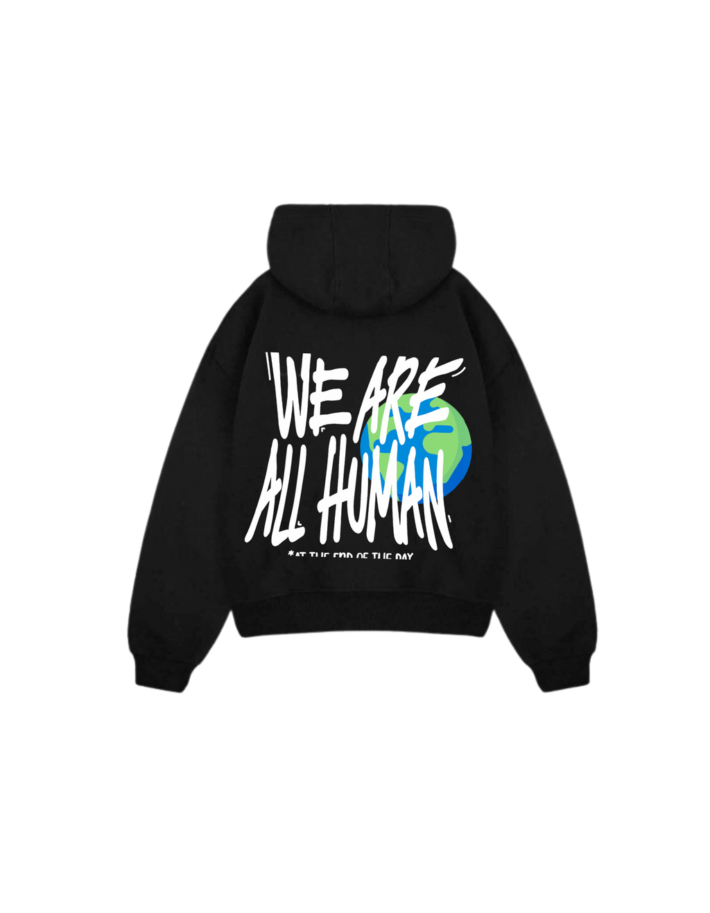 We Are All Human Hoodie - Earth