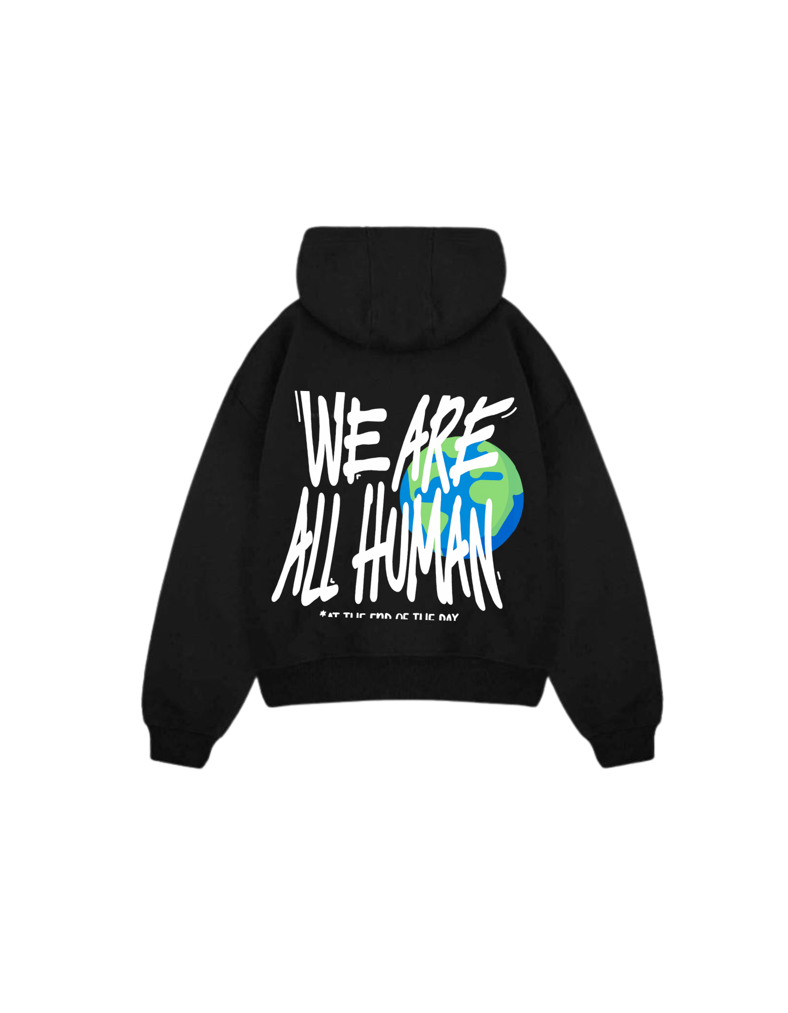 We Are All Human Hoodie - Earth
